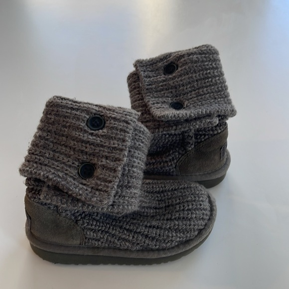 Ugg grey knitted boots - Picture 3 of 7